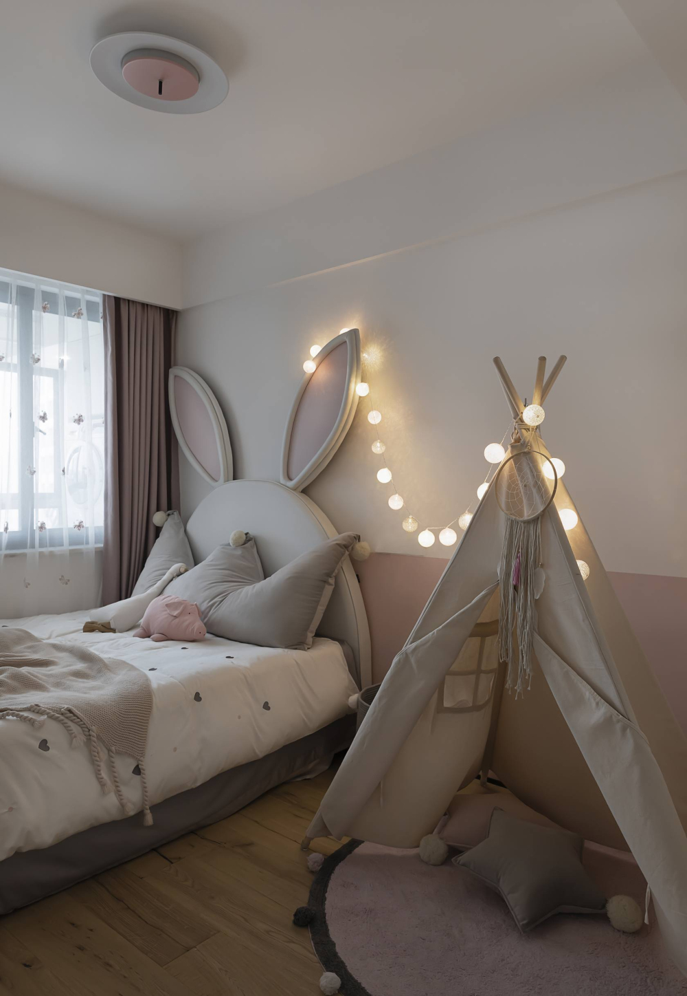 现代简约风格室内家装案例效果图-儿童房 现代简约风格室内家装案例效果图-儿童房