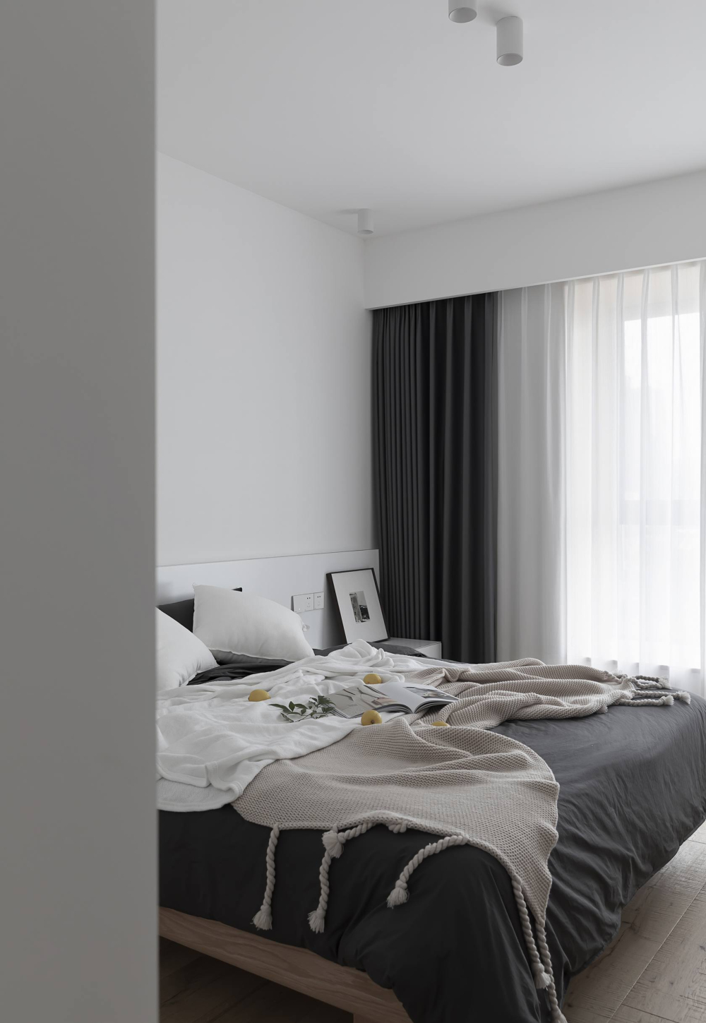 现代简约风格室内家装案例效果图-卧室 现代简约风格室内家装案例效果图-卧室