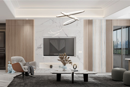 宁波101-200平米现代简约风格悦君台室内装修设计案例